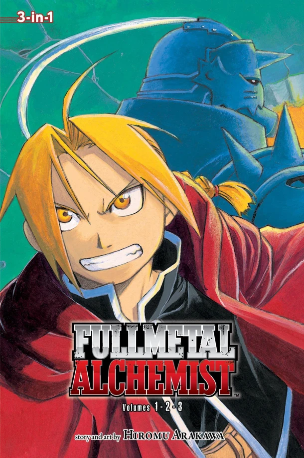 Fullmetal Alchemist (3-in-1 Edition), Vol. 1 – Hiromu Arakawa – boek cover