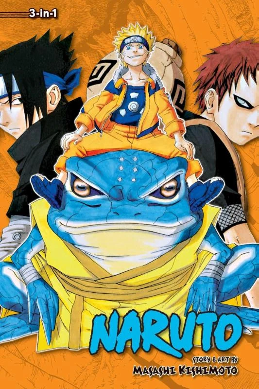 Naruto (3-in-1 Edition), Vol. 5 – Masashi Kishimoto – boek cover