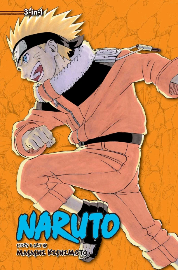 Naruto (3-in-1 Edition), Vol. 6 – Masashi Kishimoto – boek cover