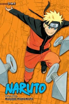 Naruto (3-in-1 Edition), Vol. 12 – Masashi Kishimoto – boek cover