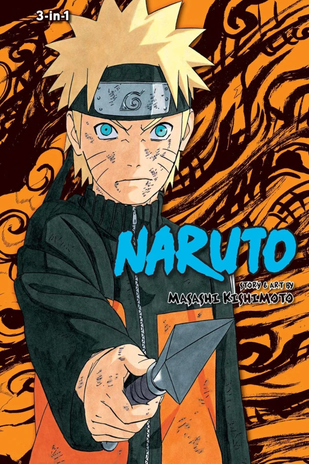 Naruto (3-in-1 Edition), Vol. 14 – Masashi Kishimoto – boek cover