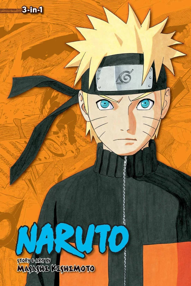 Naruto (3-in-1 Edition), Vol. 15 – Masashi Kishimoto – boek cover