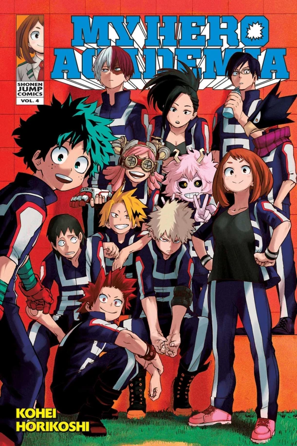 My Hero Academia, Vol. 4 – Kohei Horikoshi – boek cover
