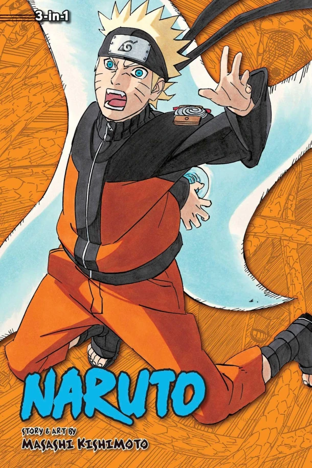 Naruto (3-in-1 Edition), Vol. 19 – Masashi Kishimoto – boek cover