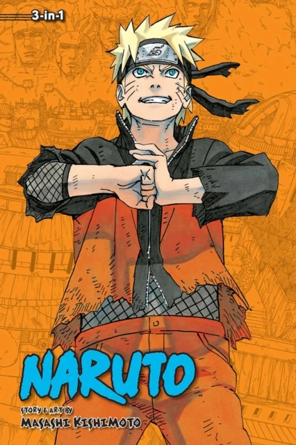 Naruto (3-in-1 Edition), Vol. 22 – Masashi Kishimoto – boek cover