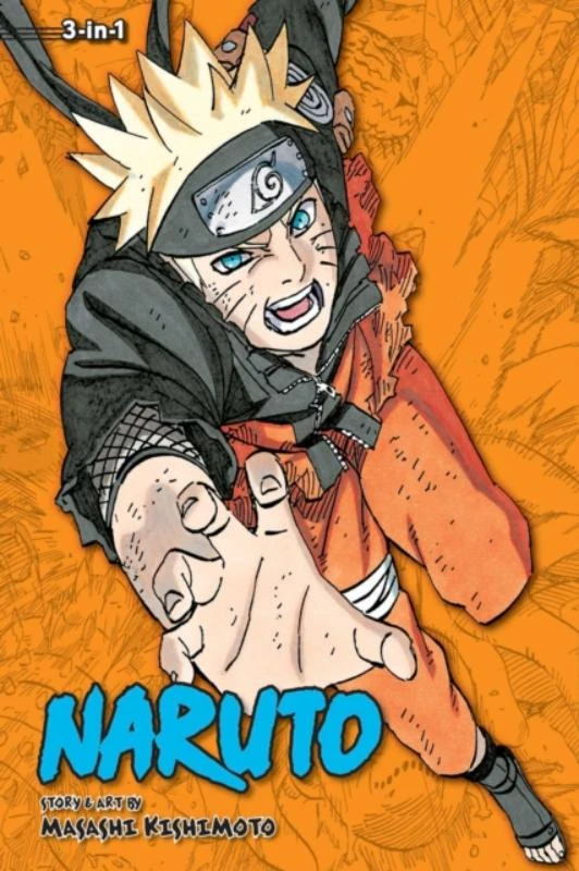 Naruto (3-in-1 Edition), Vol. 23 – Masashi Kishimoto – boek cover