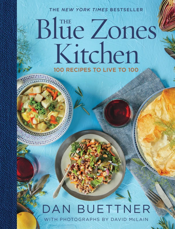 The Blue Zones Kitchen – Dan Buettner – boek cover