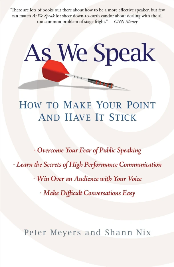 As We Speak – Peter Meyers – boek cover