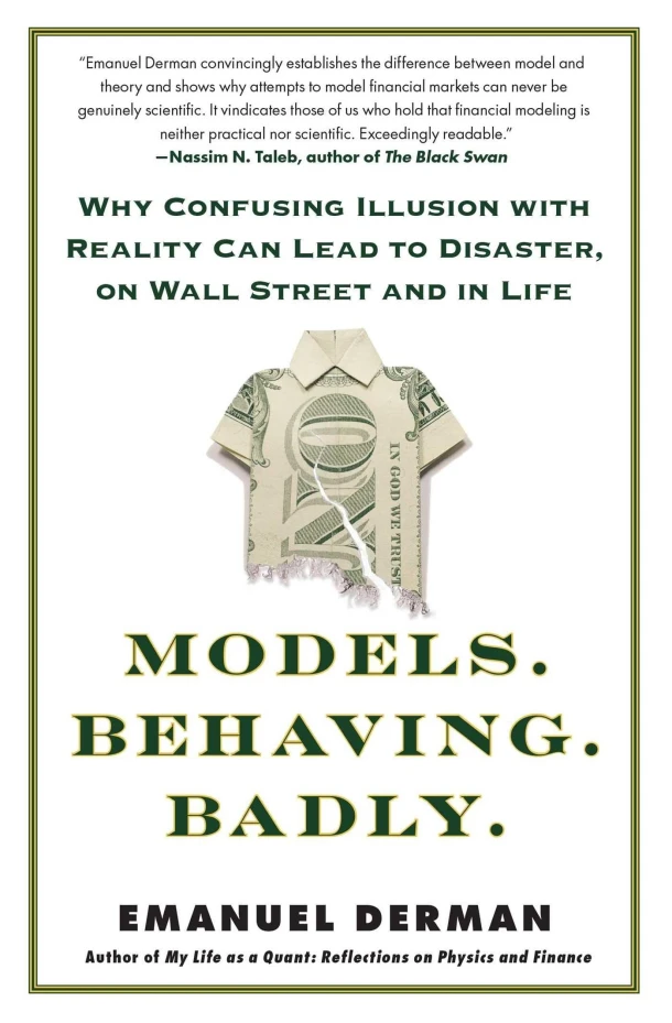 Models.Behaving.Badly. – Emanuel Derman – boek cover
