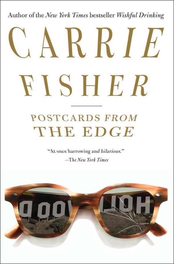 Postcards from the Edge – Carrie Fisher – boek cover
