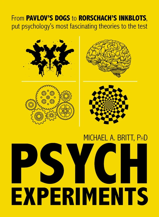 Psych Experiments – Michael A Britt – boek cover