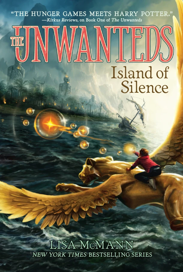 Island of Silence – Lisa McMann – boek cover