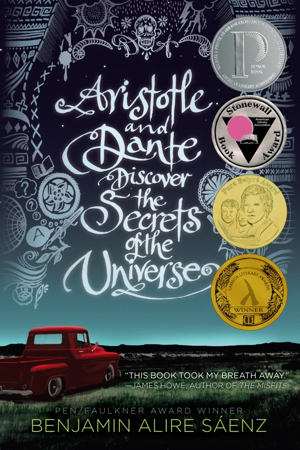 Aristotle and Dante Discover the Secrets of the Universe – Benjamin Alire Sáenz – boek cover