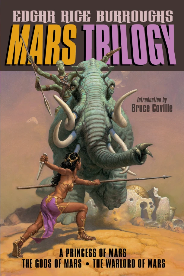 Mars Trilogy – Edgar Rice Burroughs – boek cover
