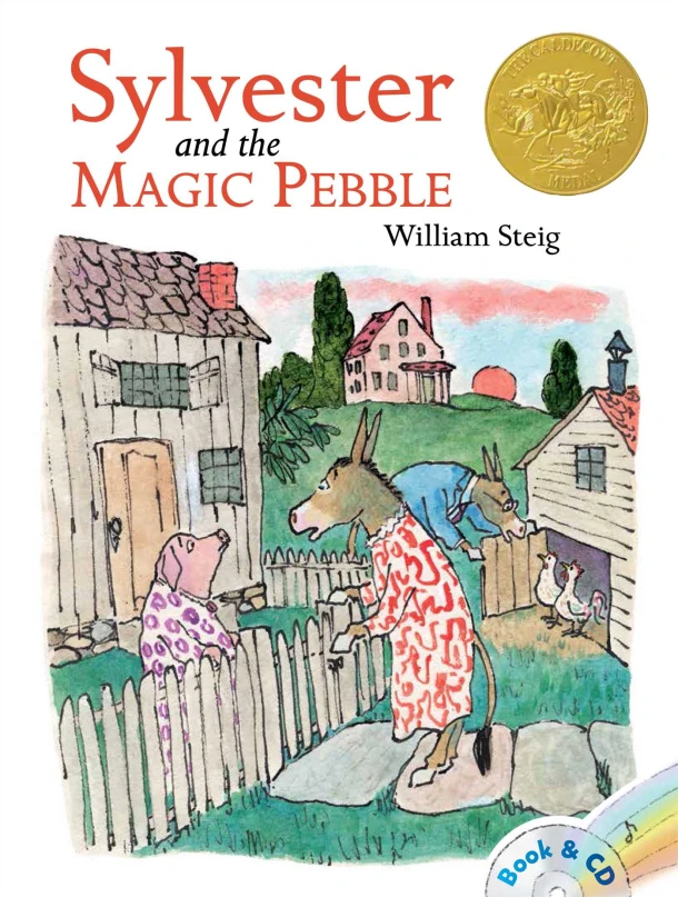SYLVESTER & THE MAGIC PEBBLE B – William Steig – boek cover
