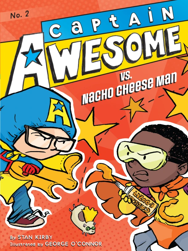 Captain Awesome vs. Nacho Cheese Man – Stan Kirby – boek cover