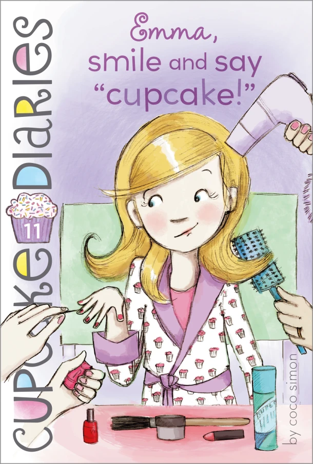 Emma, Smile and Say Cupcake! – Coco Simon – boek cover