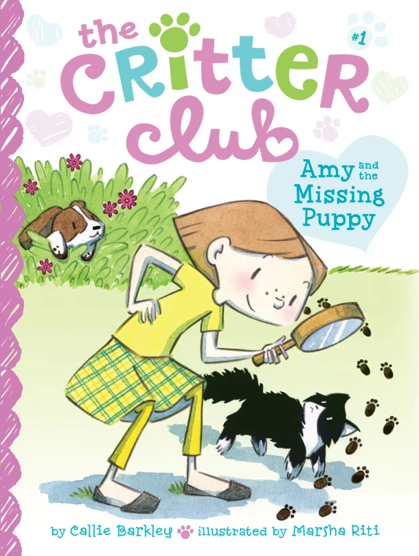 Amy and the Missing Puppy – Callie Barkley – boek cover