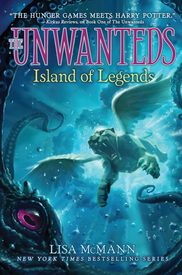 Island of Legends – Lisa McMann – boek cover