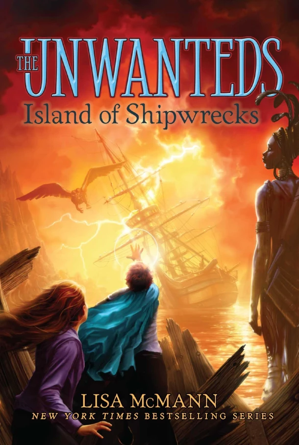 Island of Shipwrecks – Lisa McMann – boek cover
