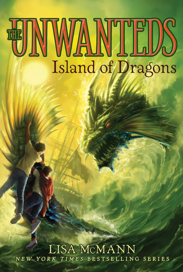 Island of Dragons – Lisa McMann – boek cover