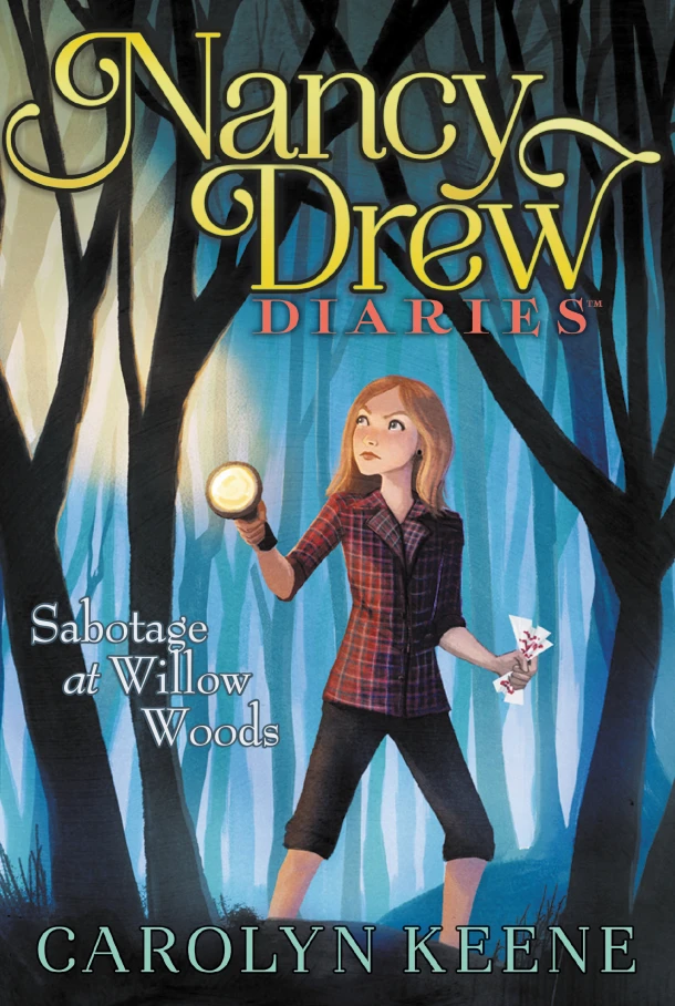 SABOTAGE AT WILLOW WOODS 5 – Carolyn Keene – boek cover