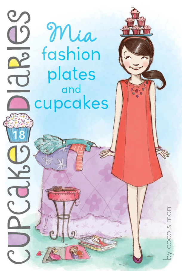 MIA Fashion Plates and Cupcakes – Coco Simon – boek cover