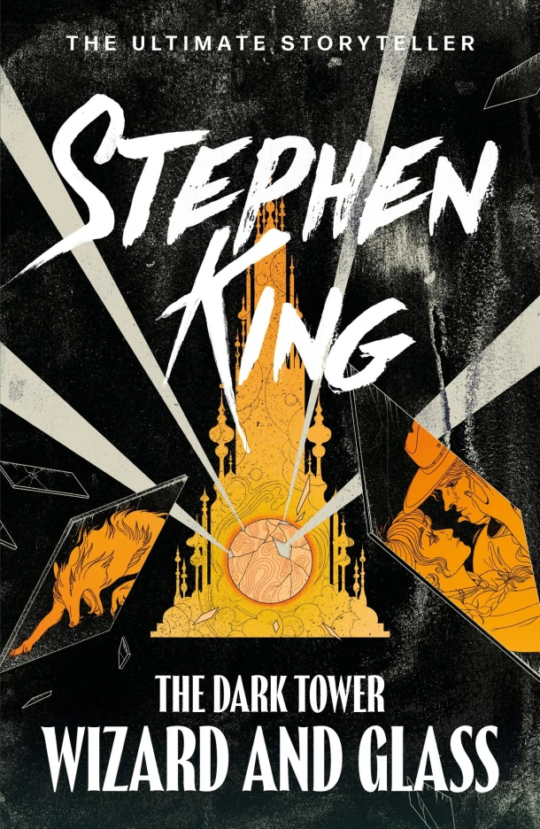 The Dark Tower IV: Wizard and Glass – Stephen King – boek cover