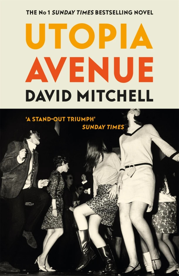 Utopia Avenue – David Mitchell – boek cover