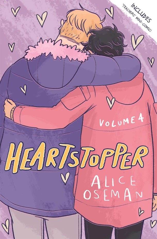 Heartstopper Volume 4 – Alice Oseman – boek cover