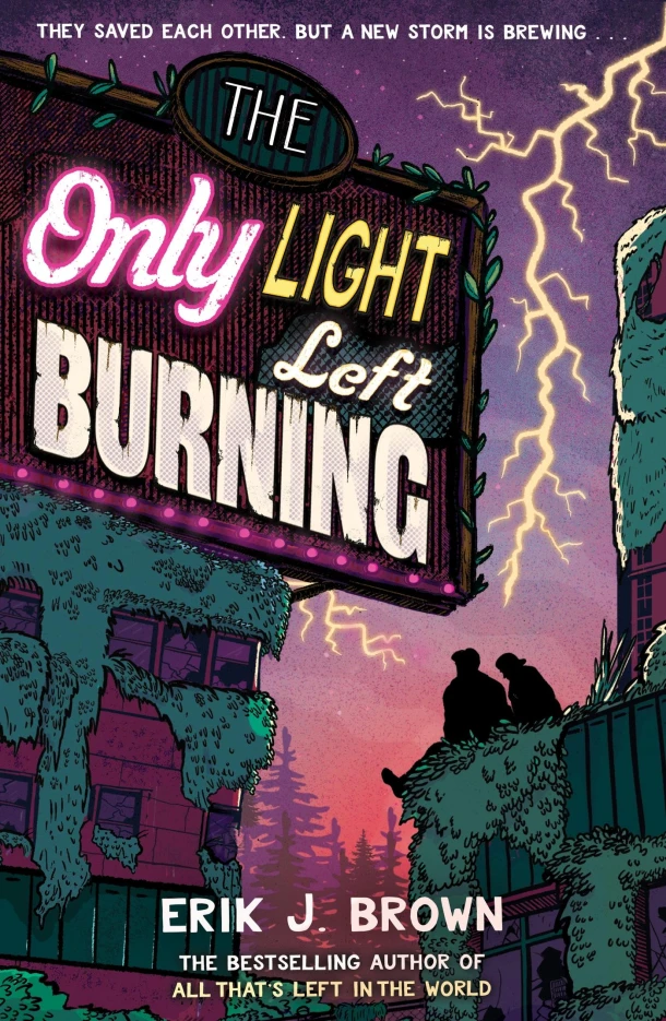 The Only Light Left Burning – Erik J. Brown – boek cover