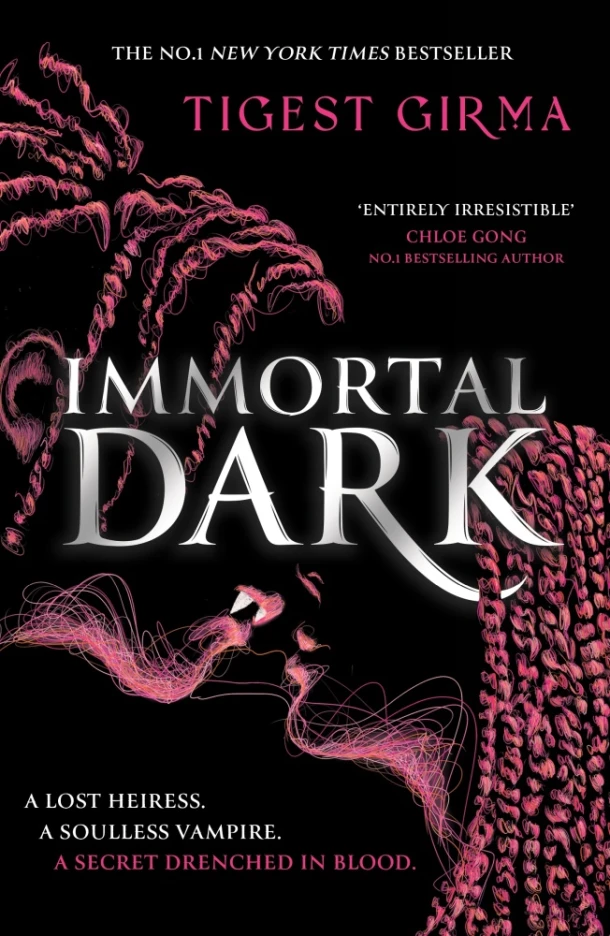 Immortal Dark Trilogy: Immortal Dark – Tigest Girma – boek cover
