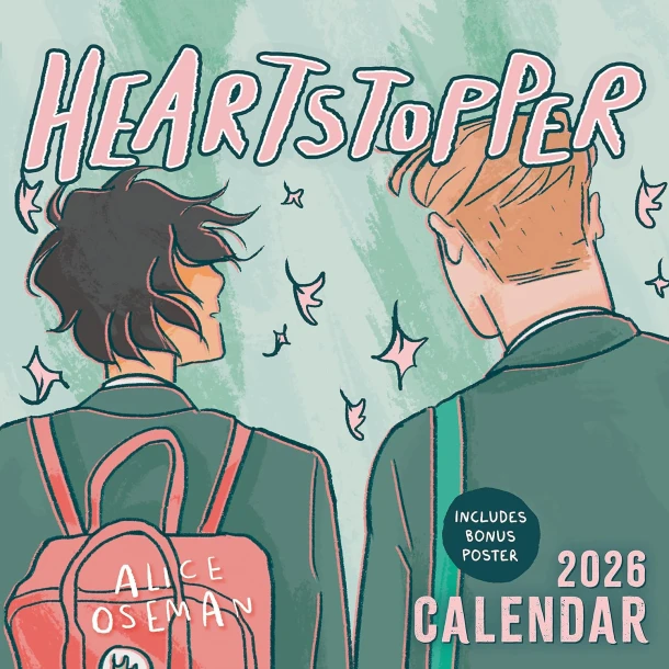 The Heartstopper 2026 Calendar – Alice Oseman – boek cover
