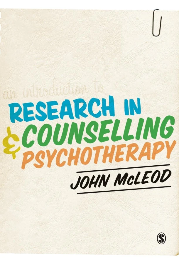 An Introduction to Research in Counselling and Psychotherapy – McLeod, John – boek cover