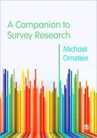 A Companion to Survey Research – Ornstein – boek cover