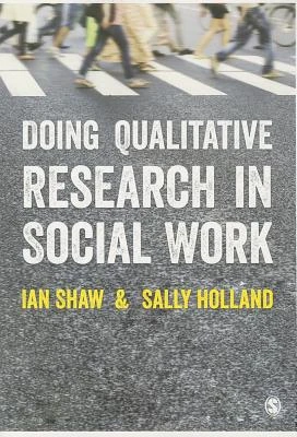 Doing Qualitative Research in Social Work – Shaw – boek cover