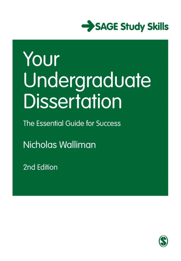 Your Undergraduate Dissertation – Walliman, Nicholas Stephen Robert – boek cover