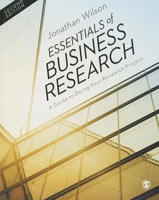 Essentials of Business Research – Wilson, Jonathan – boek cover