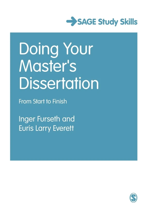 Doing Your Master's Dissertation – boek cover
