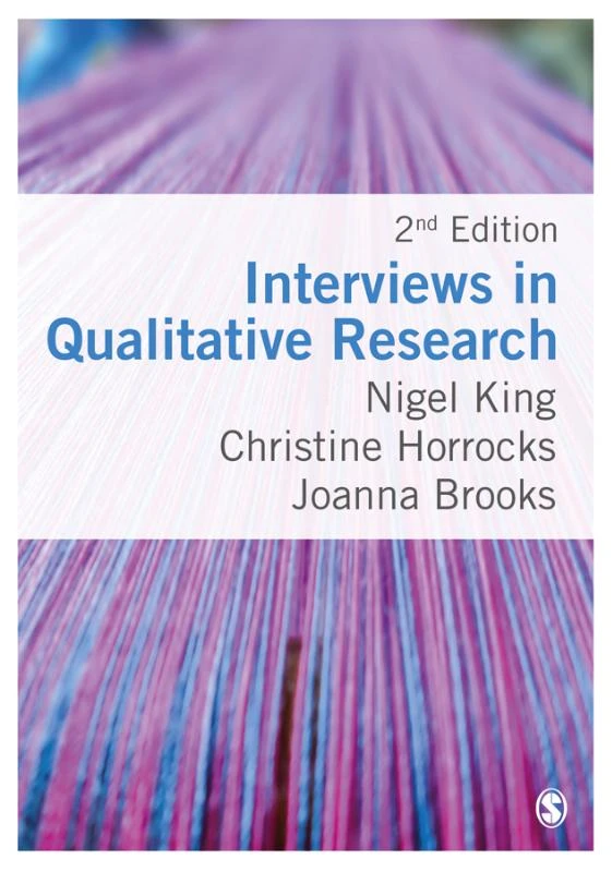 Interviews in Qualitative Research – King, Nigel – boek cover