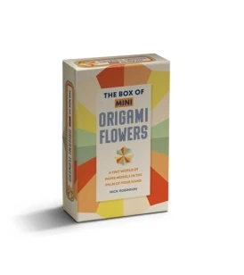 The Box of Mini Origami Flowers – Nick Robinson – boek cover