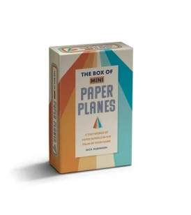 The Box of Mini Paper Planes – Nick Robinson – boek cover