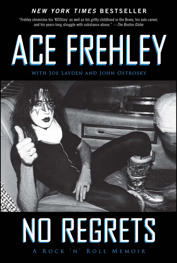 No Regrets – Ace Frehley – boek cover
