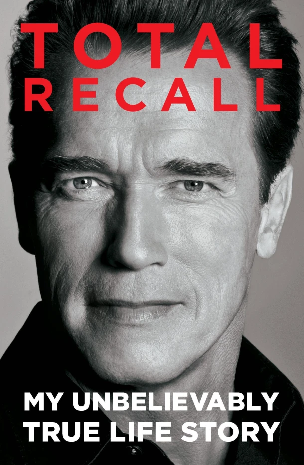 Total Recall – Arnold Schwarzenegger – boek cover