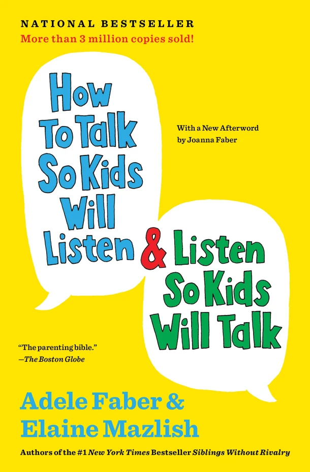 How to Talk So Kids Will Listen en Listen So Kids Will Talk – Adele Faber – boek cover
