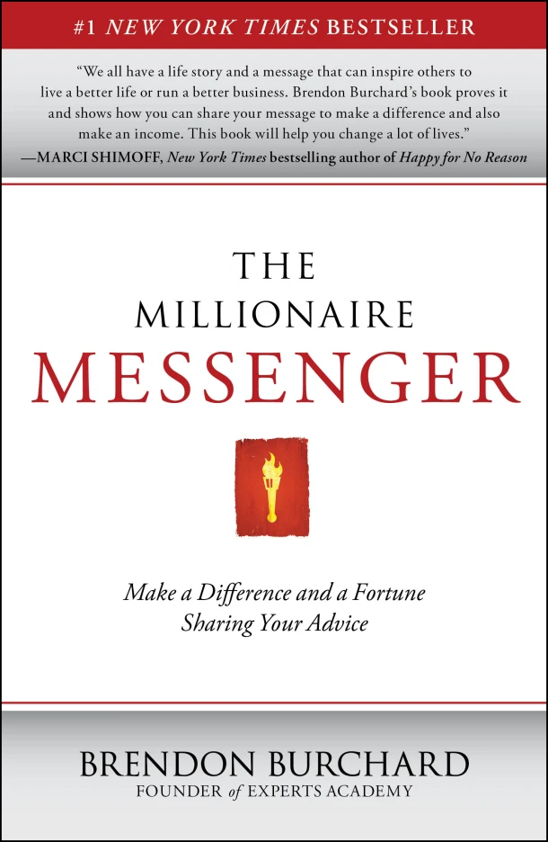 Millionaire Messenger – Brendon Burchard – boek cover