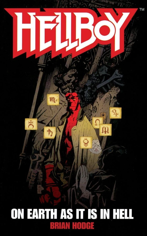 ON EARTH AS IT IS IN HELL – Hodge – boek cover