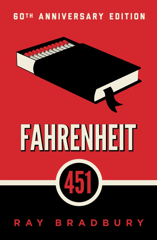 Fahrenheit 451 – Ray Bradbury – boek cover