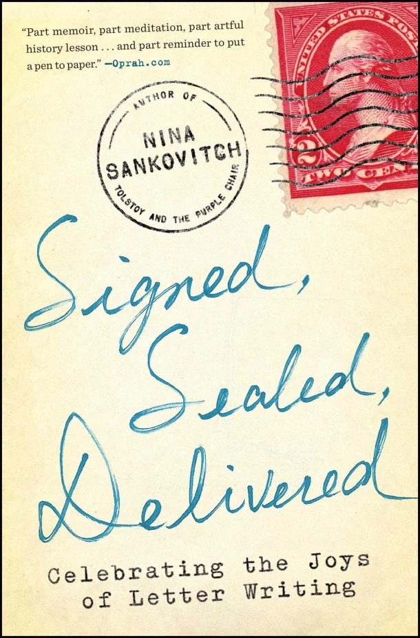 Signed, Sealed, Delivered – Nina Sankovitch – boek cover