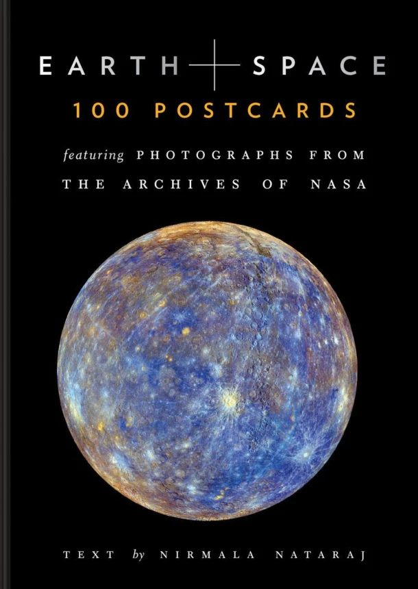 Earth and Space 100 Postcards – Nirmala Nataraj – boek cover